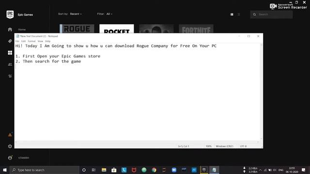 How to Download Rogue Company For Free On Pc Through Epic Games | GamePlay Provider смотреть онлайн