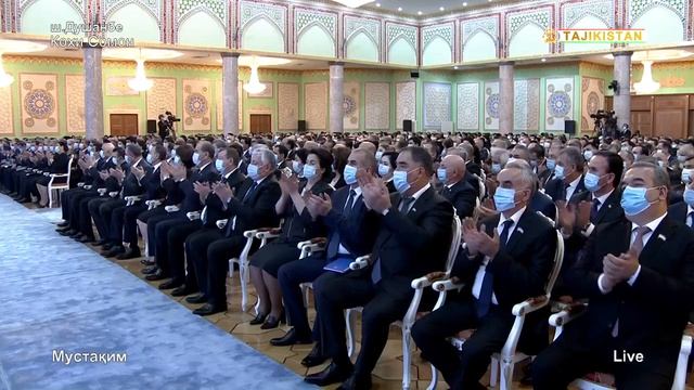 Паёми солонаи пешвои миллат мухтарам Эмомали Рахмон 26.01.2021. смотреть онлайн