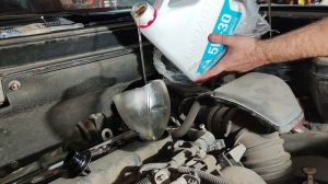 замена масла и замер его расхода на двигателе 4В11 мицу аутлендер 3 2л 4вд на 138ткм