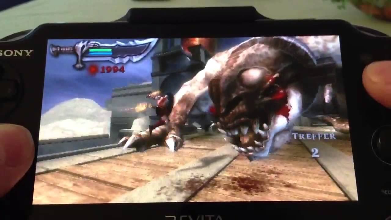 -PSP auf PSVita- God Of War: Chains Of Olympus смотреть онлайн