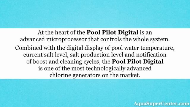 Autopilot Pool Pilot Digital Salt Chlorine Generator смотреть онлайн