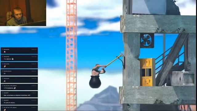 Свободное падение (9.8 м/с) / Getting Over It смотреть онлайн