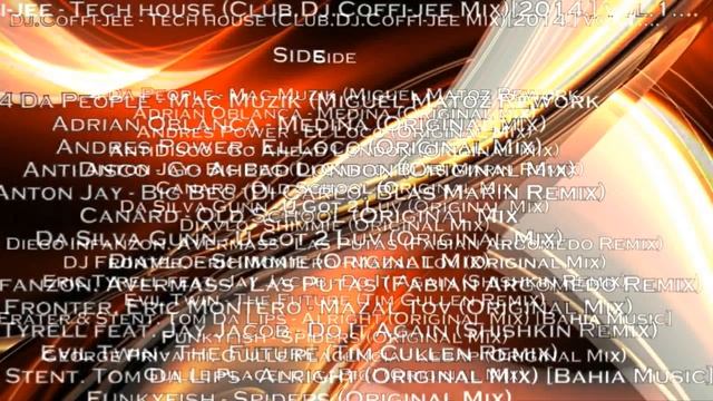 Dj.Coffi-jee - Tech House (Club.Dj.Coffi-jee Mix)[2014.] Vol.1....