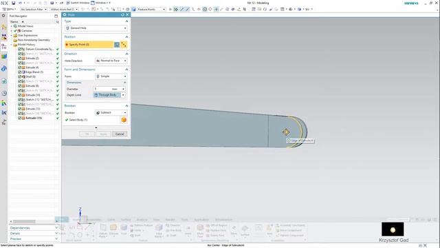SIEMENS NX 12 - ARM 2 - HYDRAULIC ARM смотреть онлайн