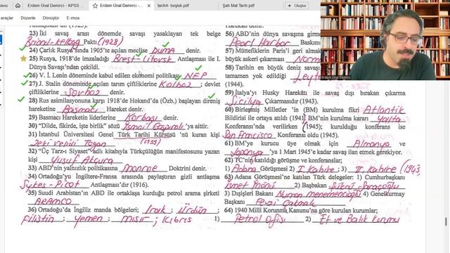 145/1) [Tarih 4] Genel Tekrar (Boşluk Doldurma Çalışması) 1 смотреть онлайн