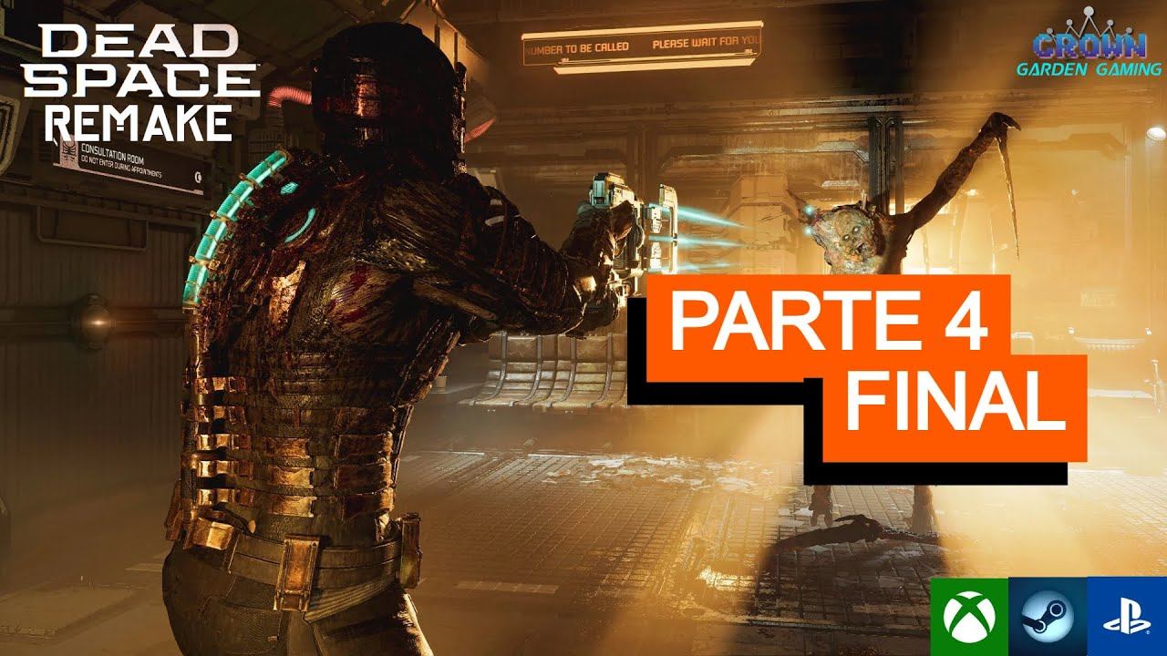 Dead Space Remake Parte 4 Final Guia 60 FPS Gameplay смотреть онлайн