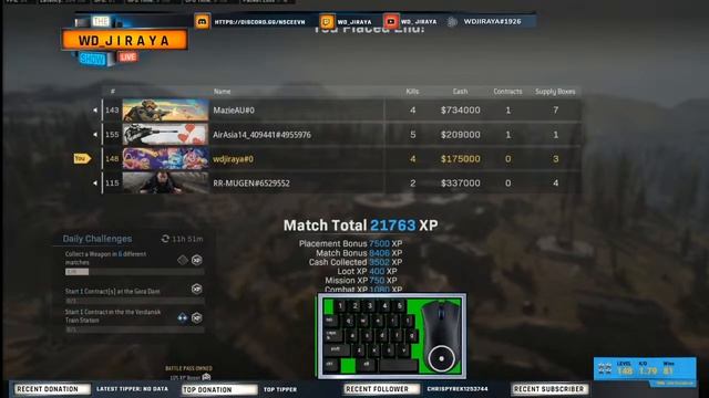 Jogando COD MW WARZONE / SAQUE ao vivo em tempo real!!!! смотреть онлайн