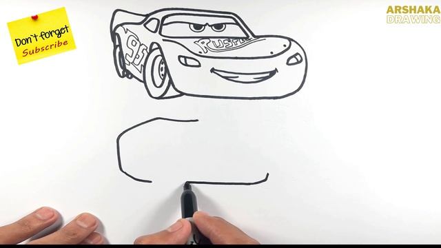 How to Draw Lightning McQueen and Jackson Storm EASY STEP BY STEP | Pixar Cars смотреть онлайн