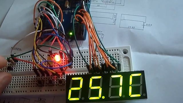 termostat si pentru temperaturi negative cu Arduino (7) смотреть онлайн