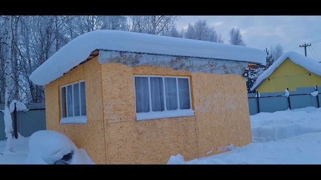 Дачный участок с нуля # 30 Заснеженный участок смотреть онлайн