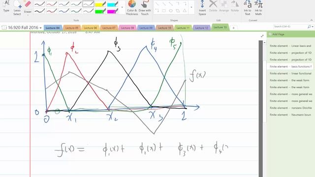 Lecture 13 Part 4: Piecewise linear function as basis смотреть онлайн
