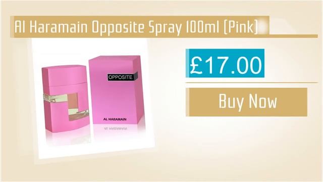 Al Haramain Opposite Spray 100ml (Pink) смотреть онлайн