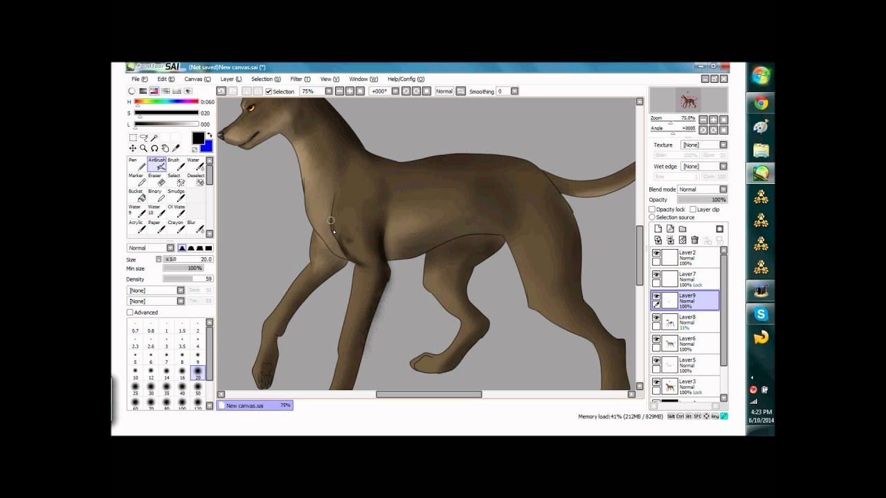 Xoloitzcuintli Speed Paint - Try Out смотреть онлайн