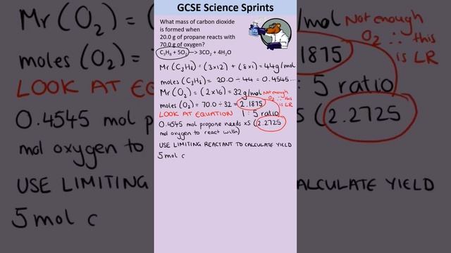 GCSE Science Sprints 2 - Limiting reactants #gcsechemistry #gcsescience #revision смотреть онлайн