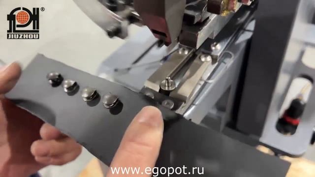 JZ-989HS Пресс для установки крючка в обувь смотреть онлайн