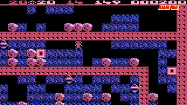 Boulder Dash (Atari XL/XE) - Professional Version смотреть онлайн