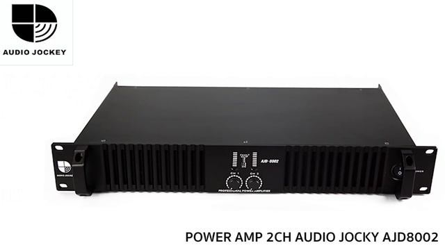 POWER AMP 2CH AUDIO JOCKY AJD8002 смотреть онлайн