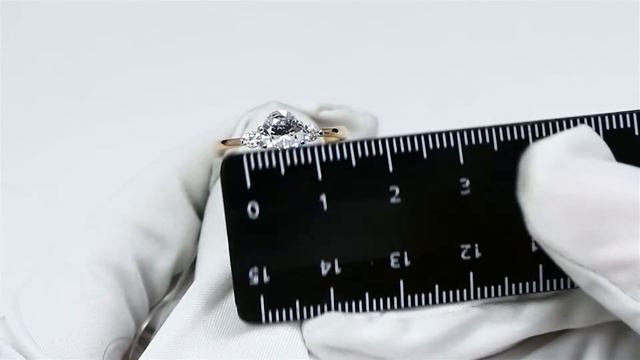 Золотое кольцо AQUAMARINE с фианитом и Swarovski 66542 смотреть онлайн