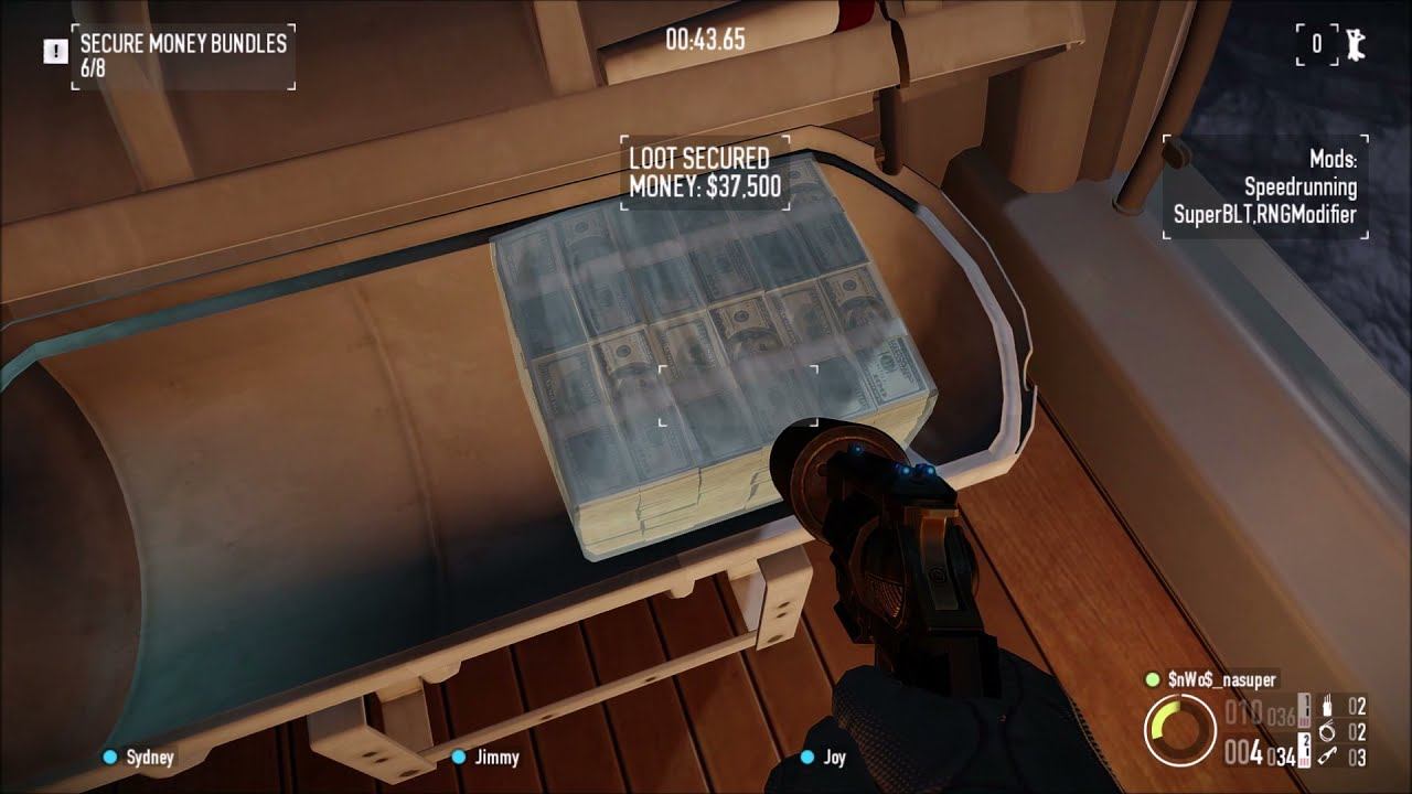 payday 2 the yacht heist solo/bots normal mod speedrun 2:02 смотреть онлайн