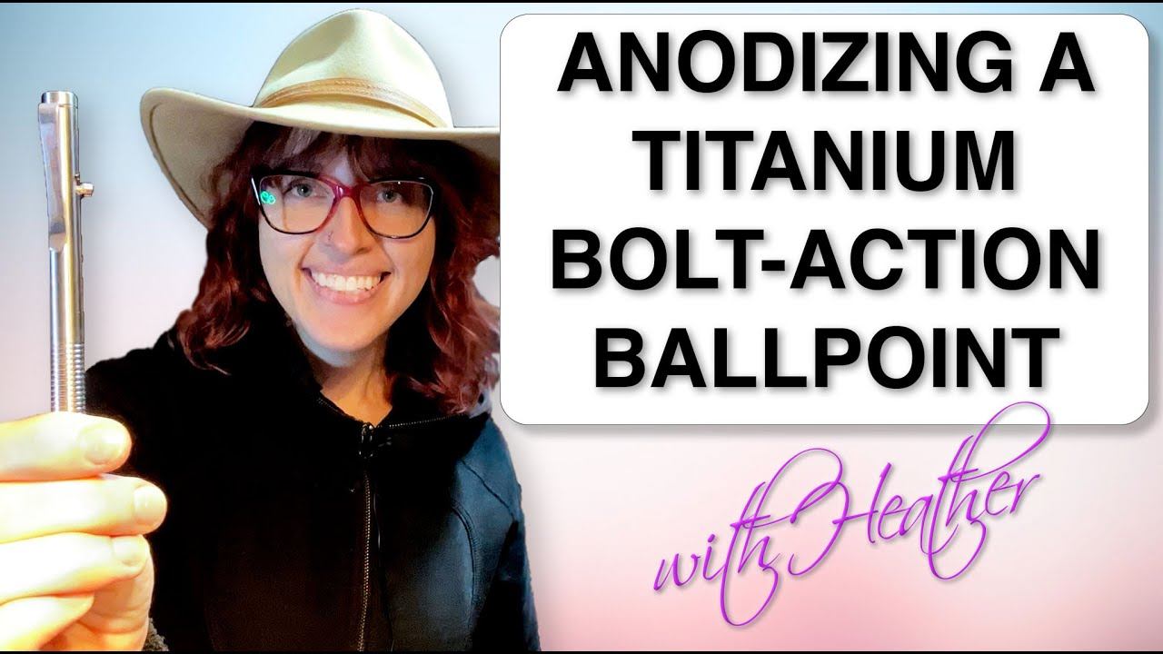 Anodizing a Titanium Ballpoint Pen with Heather смотреть онлайн