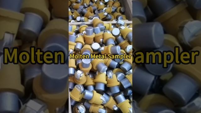 Metallurgical Sensors Fast Thermocouple Molten Metal Sampler Oxygen Probe for Steel Plant #foundry смотреть онлайн