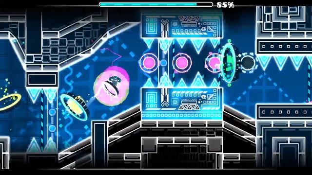 (300fps bypass) Geometry dash hyper paracosm 100% (skullo demon) смотреть онлайн