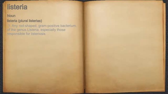 What does listeria mean? смотреть онлайн