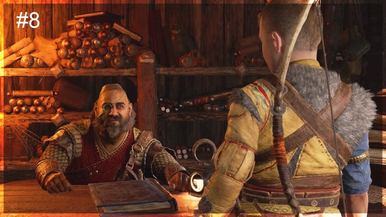MEETING DURLIN | God Of War Ragnarok Episode 8 смотреть онлайн