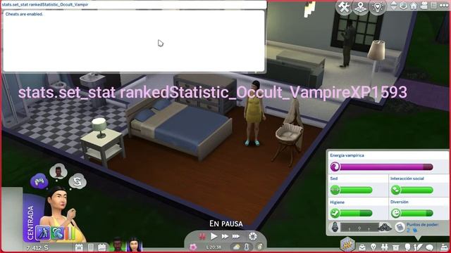 TRUCOS PARA LOS SIMS 4 VAMPIROS. (subir de nivel, conseguir puntos...) смотреть онлайн