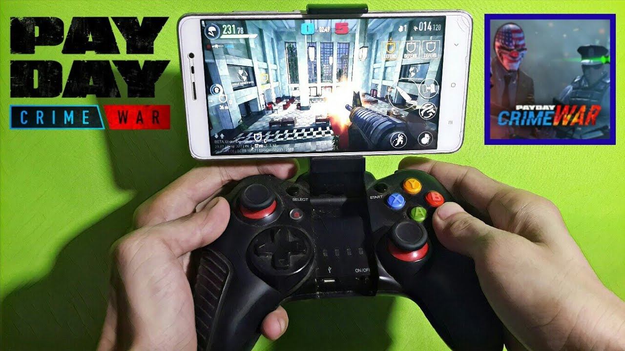PAYDAY Crime War with Gamepad Android Gameplay HD смотреть онлайн