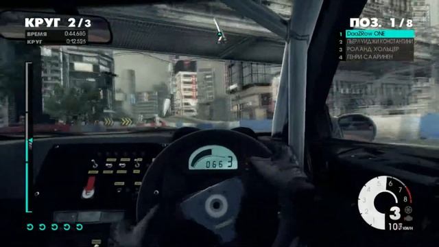| Прохождение трассы: Площадь Хачико | Dirt 3 смотреть онлайн