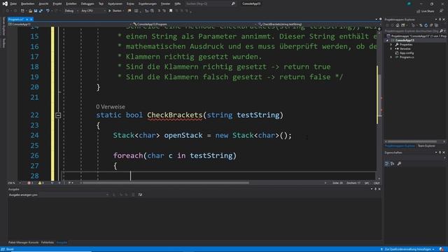 CHALLENGE: Klammerpaare validieren - Programmieren Starten Adventskalender (Türchen 12) смотреть онлайн