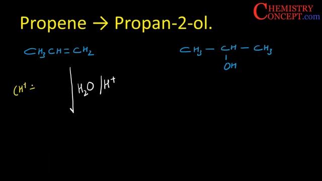 Propene to Propan - 2- ol | Conversion of Organic Chemistry NCERT смотреть онлайн
