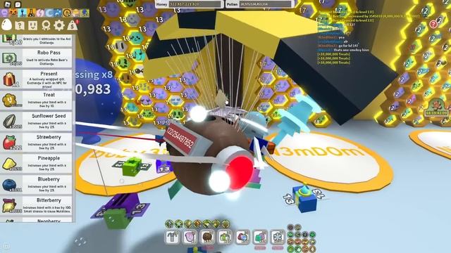 I SPENT 880 BILLION LEVELING UP MY HIVE + HIVE SLOT (Bee swarm simulator) смотреть онлайн