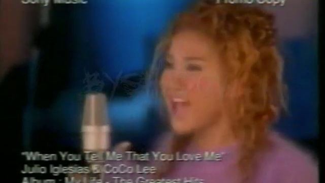 Coco Lee & Julio Iglesias - When You Tell Me That You Love Me смотреть онлайн
