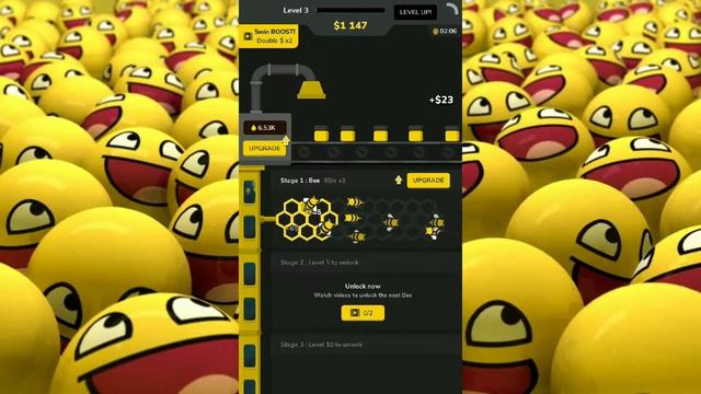 ДОБЫВАЕМ МЁД ЛИТРАМИ В ИГРЕ ПЧЕЛИНАЯ ФАБРИКА / BEE FACTORY смотреть онлайн