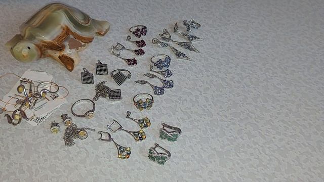 Комплекты. Серебро925. Натуральные камни. 19.04.2024. смотреть онлайн