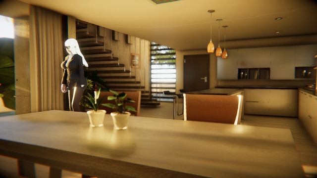 Unity PH Hair colour + Animation test смотреть онлайн