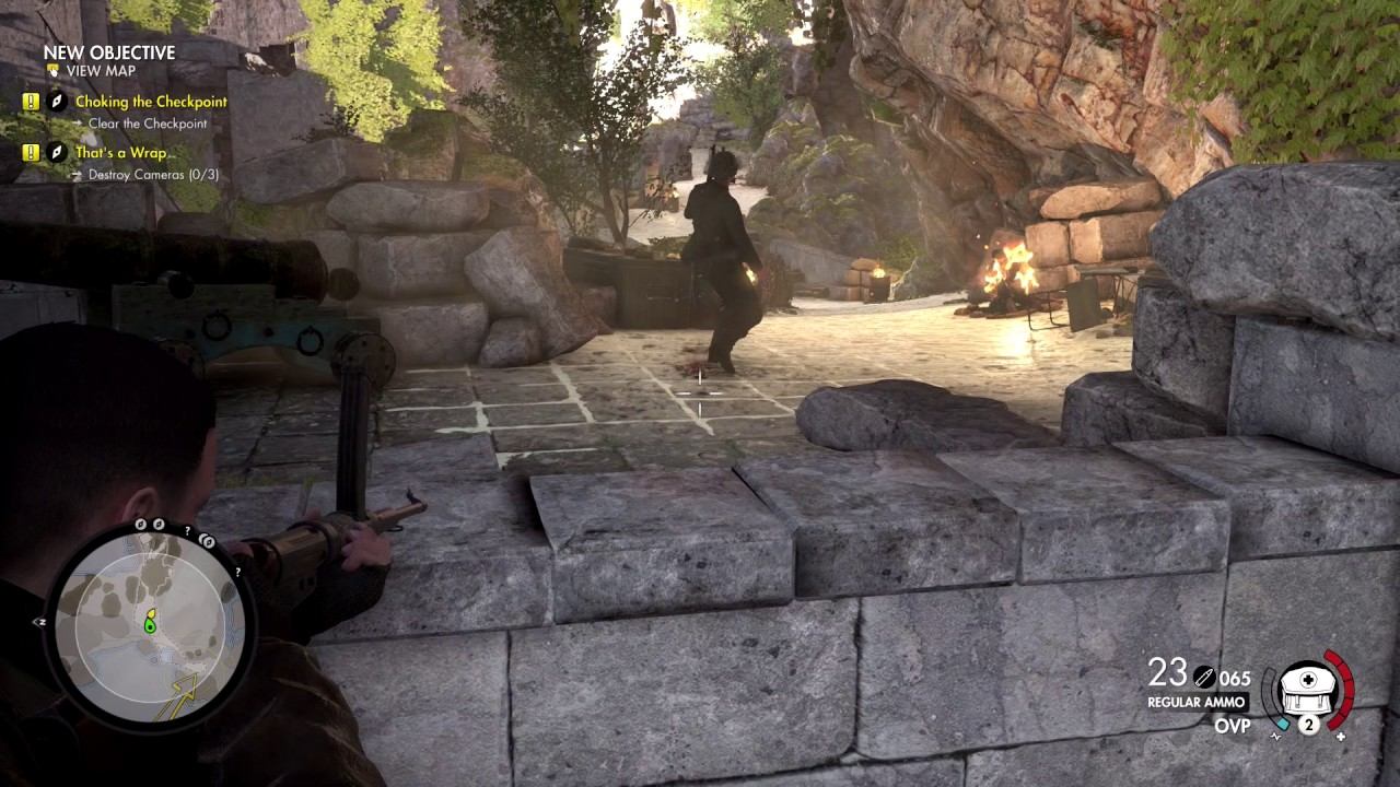 How to do a Ricochet Kill in Sniper Elite 4 смотреть онлайн