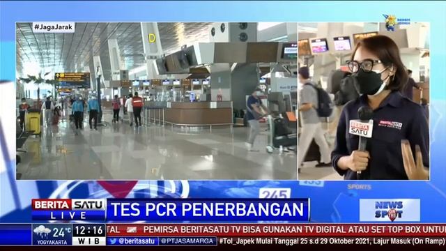 Angkasa Pura 2 Tawarkan Tes PCR Kilat, 3 Jam Keluar Hasilnya смотреть онлайн