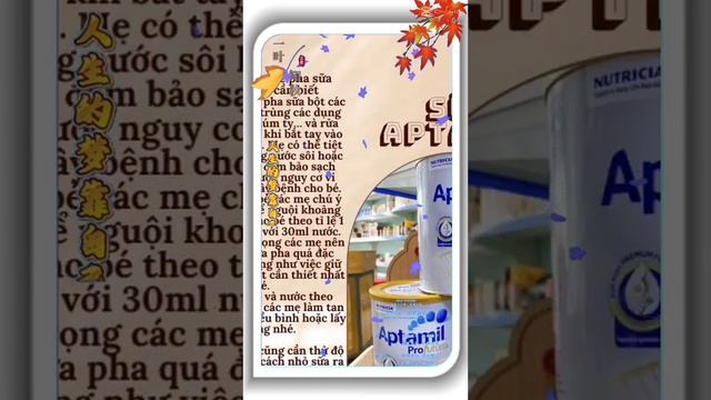 Sữa aptamil đủ số 1-2-3 lon 900g смотреть онлайн