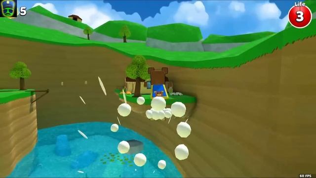Dark Rabbit Instead of Shicka Super Bear Adventure Gameplay Walkthrough смотреть онлайн