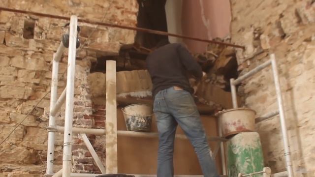 Vaults of the passages and last beam! – Renovation vlog #36 смотреть онлайн
