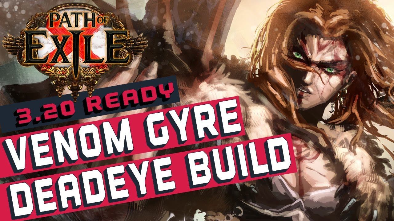 [3.20]Venom Gyre Trinity Deadeye Path of Exile Build Guide смотреть онлайн