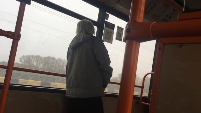 Поездка на автобусе МАЗ-107 маршрут 15а смотреть онлайн
