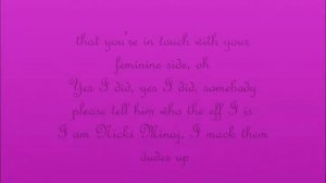 Super Bass by Nicki Minaj ft Ester Dean Lyrics