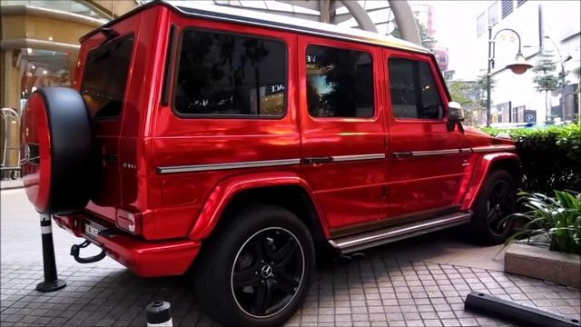Ferrari FF or Merc G63 AMG - Who Looks Better in Red Chrome? смотреть онлайн