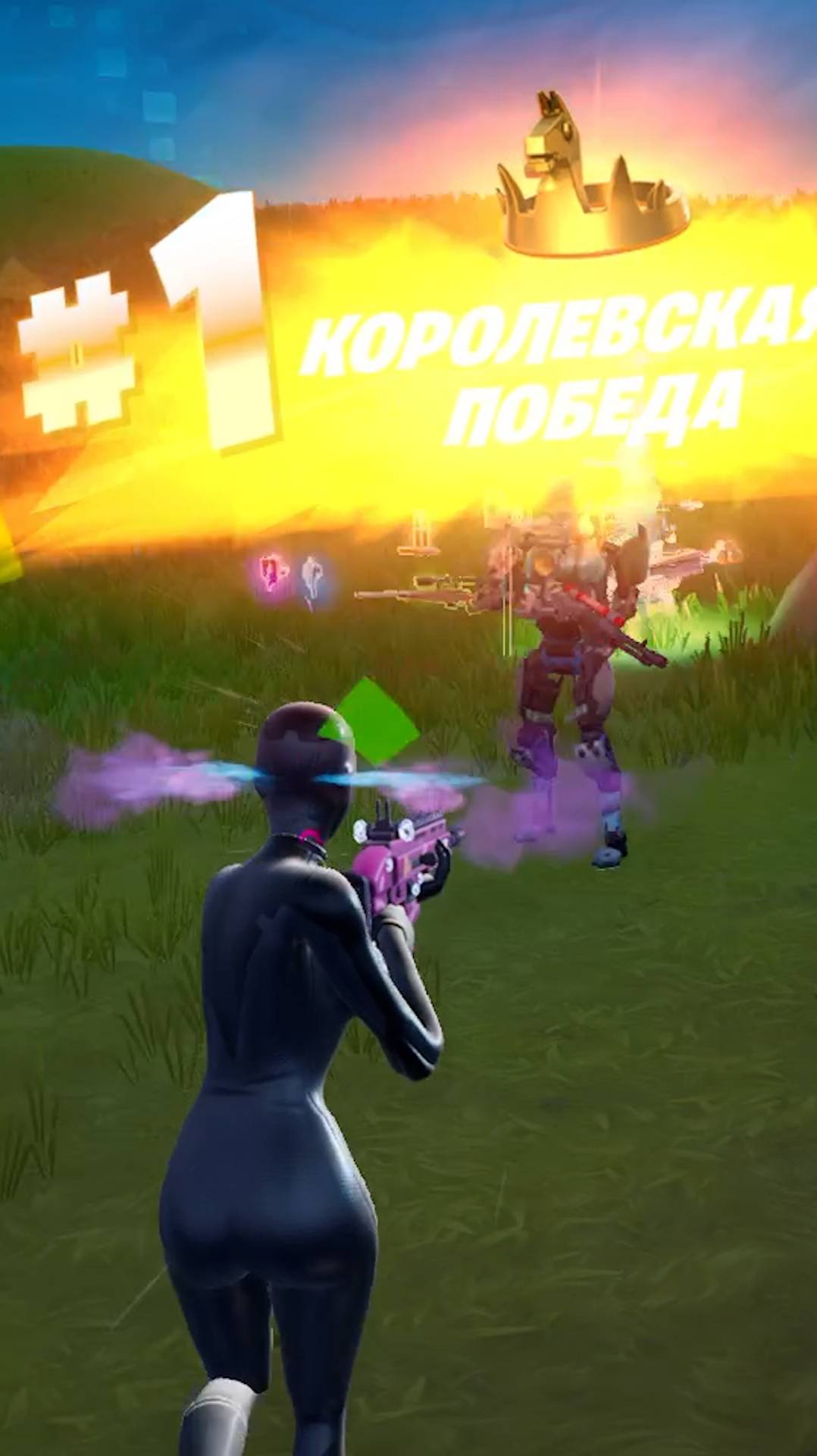 Фортнайт - ЗАТАЩИЛ SQUAD - Fortnite #shorts смотреть онлайн