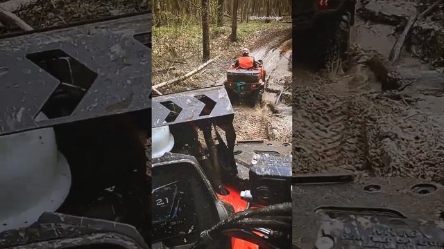 Наши покатушки на квадроциклах #atv #brp #cfmoto #odes #loncin смотреть онлайн