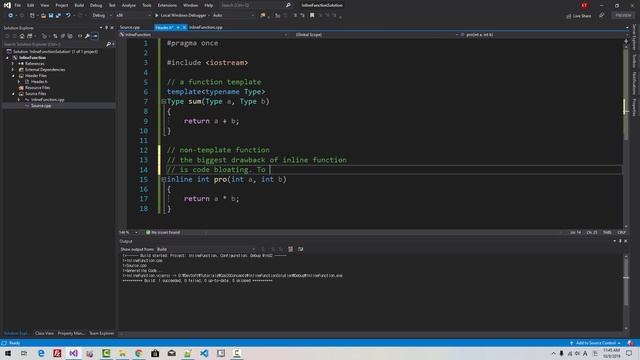 Keyword inline and error LNK2005: already defined смотреть онлайн
